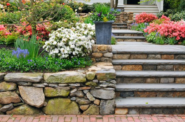 Stone Stairs Repair in Walla Walla