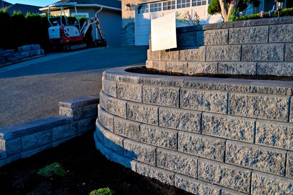 Stone Retaining Wall Repair in Walla Walla