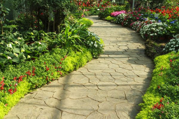 Stone Pathway Repair in Walla Walla