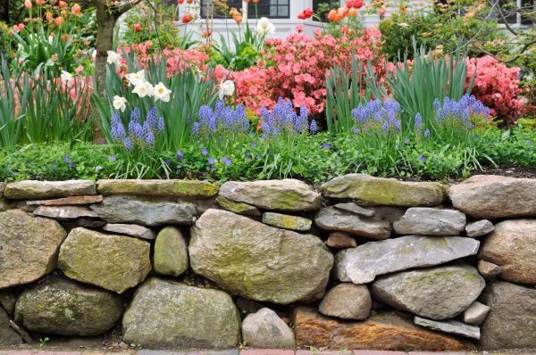 Garden Wall Installation in Walla Walla
