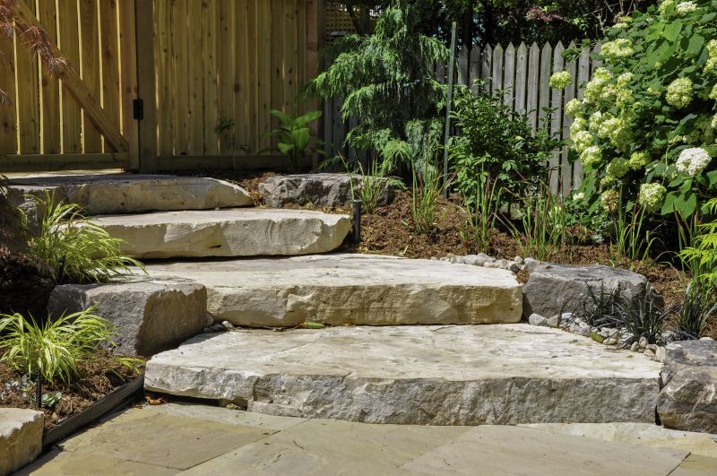 Outdoor Stone Steps